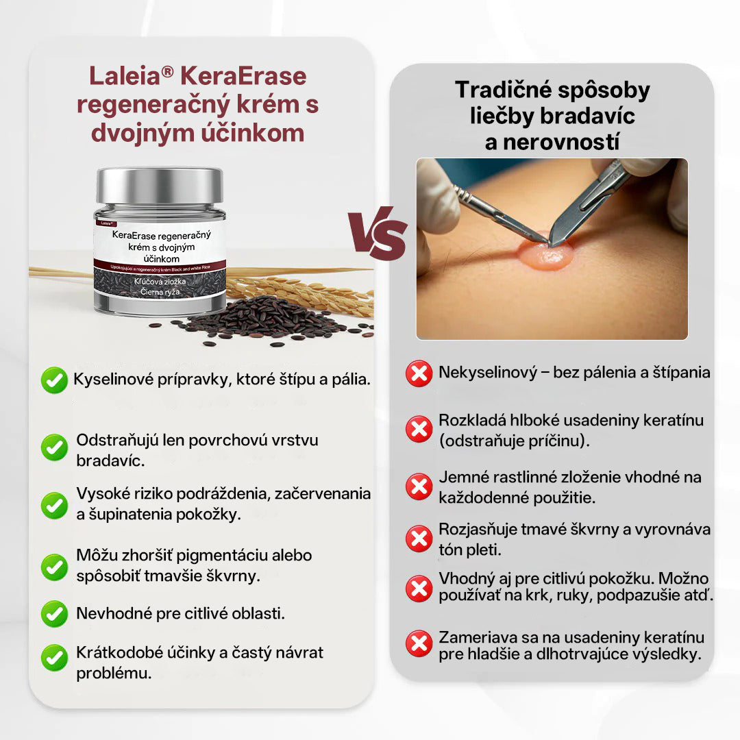 ⭐ Laleia® KeraErase obnovujúci krém s dvojitým účinkom