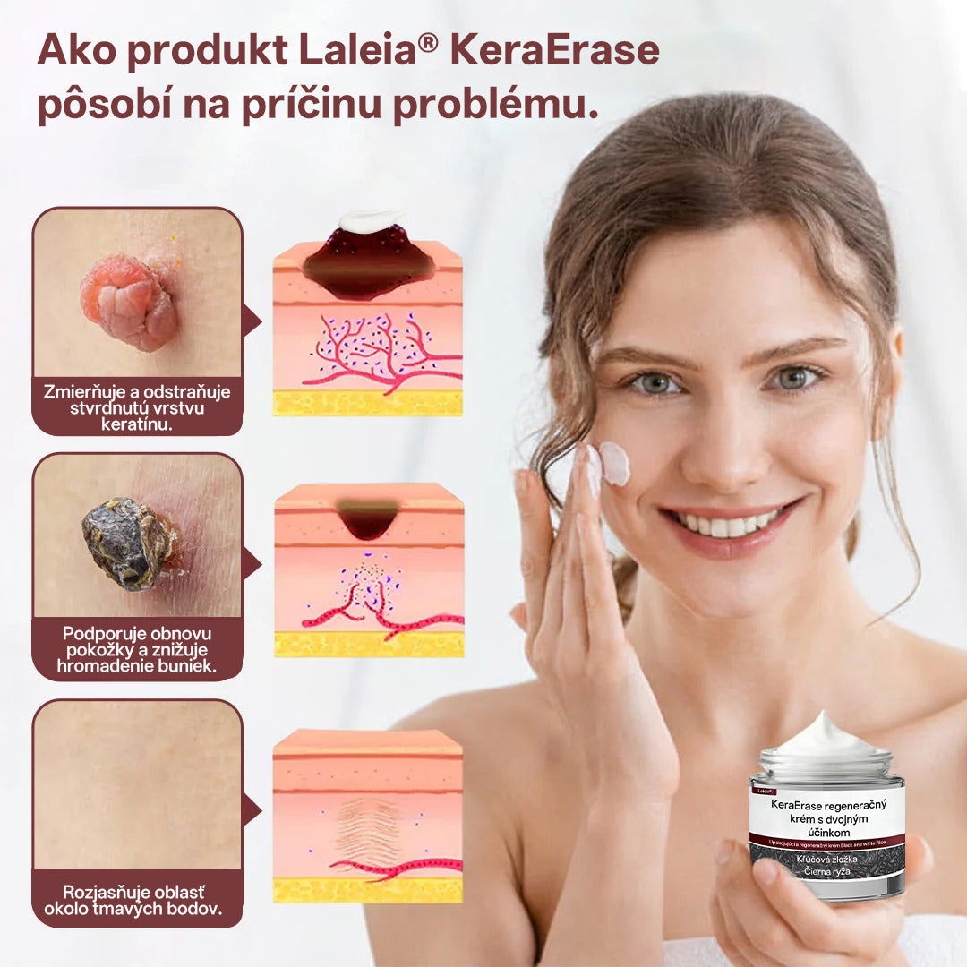 ⭐ Laleia® KeraErase obnovujúci krém s dvojitým účinkom