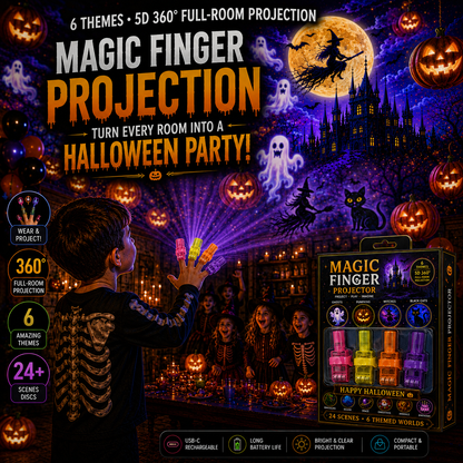 𝐁𝐢𝐥𝐥𝐡𝐨𝐥® 𝟐𝟎𝟐𝟔 𝐇𝐚𝐥𝐥𝐨𝐰𝐞𝐞𝐧 𝐌𝐚𝐠𝐢𝐜 𝐅𝐢𝐧𝐠𝐞𝐫 𝐏𝐫𝐨𝐣𝐞𝐜𝐭𝐨𝐫 👻 𝟐𝟒+ 𝐒𝐩𝐨𝐨𝐤𝐲 𝐒𝐜𝐞𝐧𝐞𝐬 𝐀𝐜𝐫𝐨𝐬𝐬 𝟔 𝐈𝐦𝐦𝐞𝐫𝐬𝐢𝐯𝐞 𝐖𝐨𝐫𝐥𝐝𝐬 | 𝐋𝐢𝐦𝐢𝐭𝐞𝐝 𝐄𝐝𝐢𝐭𝐢𝐨𝐧