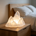 Ice‑Mountain Crystal Art LED Table Lamp