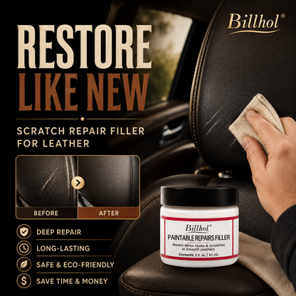 𝐁𝐢𝐥𝐥𝐡𝐨𝐥® 🤎 𝐏𝐑𝐄𝐌𝐈𝐔𝐌 𝐋𝐄𝐀𝐓𝐇𝐄𝐑 𝐑𝐄𝐒𝐓𝐎𝐑𝐀𝐓𝐈𝐎𝐍 𝐏𝐚𝐢𝐧𝐭𝐚𝐛𝐥𝐞 𝐒𝐜𝐫𝐚𝐭𝐜𝐡 & 𝐃𝐚𝐦𝐚𝐠𝐞 𝐑𝐞𝐩𝐚𝐢𝐫 𝐅𝐢𝐥𝐥𝐞𝐫