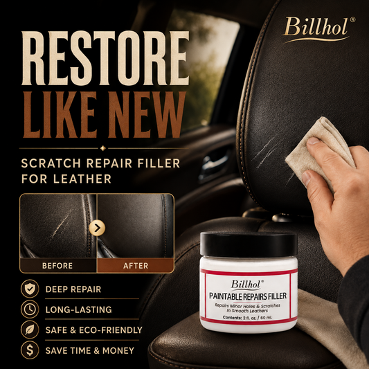 𝐁𝐢𝐥𝐥𝐡𝐨𝐥® 🤎 𝐏𝐑𝐄𝐌𝐈𝐔𝐌 𝐋𝐄𝐀𝐓𝐇𝐄𝐑 𝐑𝐄𝐒𝐓𝐎𝐑𝐀𝐓𝐈𝐎𝐍 𝐏𝐚𝐢𝐧𝐭𝐚𝐛𝐥𝐞 𝐒𝐜𝐫𝐚𝐭𝐜𝐡 & 𝐃𝐚𝐦𝐚𝐠𝐞 𝐑𝐞𝐩𝐚𝐢𝐫 𝐅𝐢𝐥𝐥𝐞𝐫