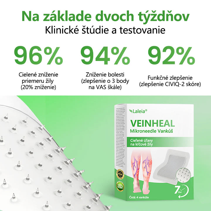 🔥🔥🔥Laleia® VeinHeal náplasť s mikroihličkami