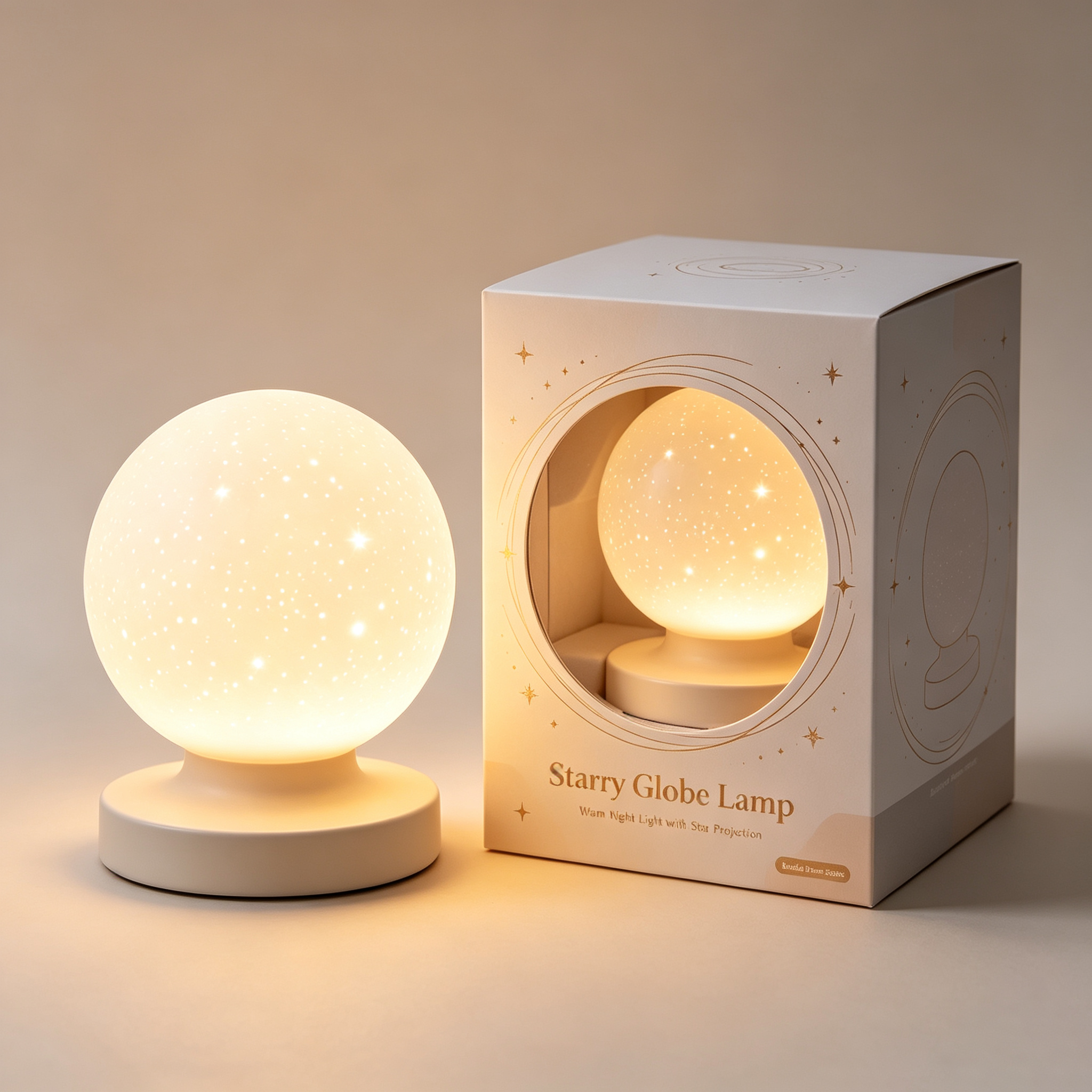 Starry Sky Globe Table Lamp