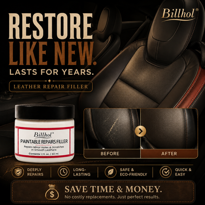 𝐁𝐢𝐥𝐥𝐡𝐨𝐥® 🤎 𝐏𝐑𝐄𝐌𝐈𝐔𝐌 𝐋𝐄𝐀𝐓𝐇𝐄𝐑 𝐑𝐄𝐒𝐓𝐎𝐑𝐀𝐓𝐈𝐎𝐍 𝐏𝐚𝐢𝐧𝐭𝐚𝐛𝐥𝐞 𝐒𝐜𝐫𝐚𝐭𝐜𝐡 & 𝐃𝐚𝐦𝐚𝐠𝐞 𝐑𝐞𝐩𝐚𝐢𝐫 𝐅𝐢𝐥𝐥𝐞𝐫